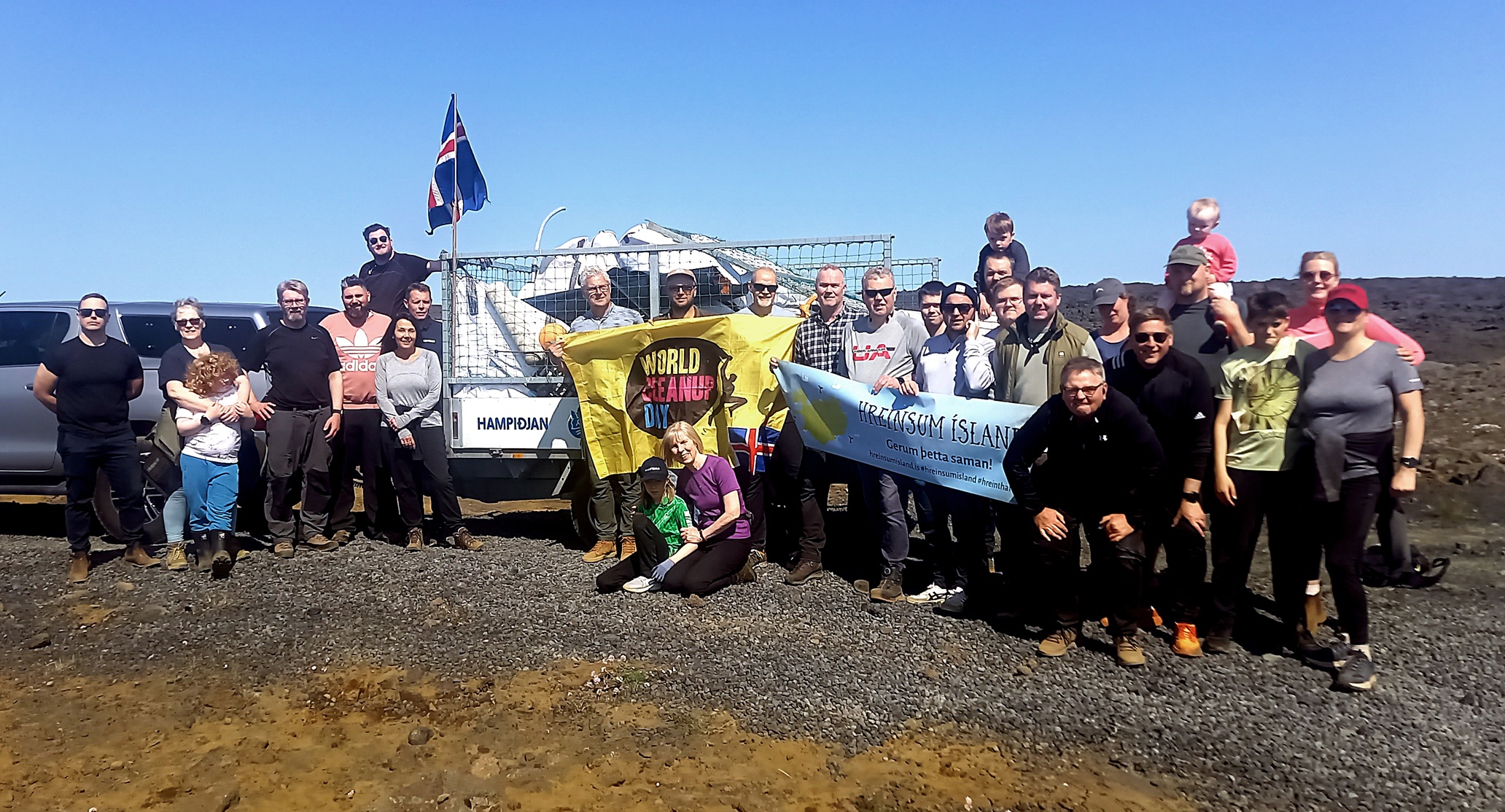 Hampiðjan’s Beach Cleanup in Mölvík