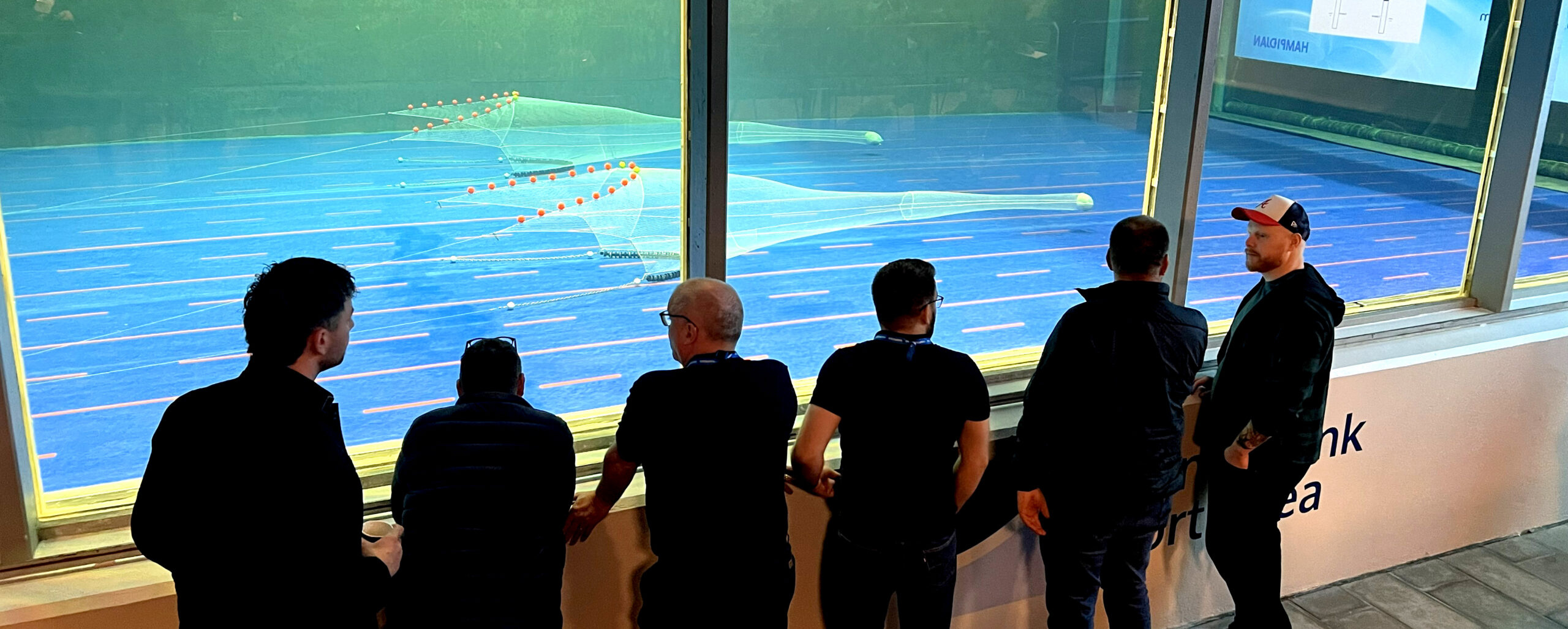 Successful Hampidjan Visit to Hirtshals Flume Tank